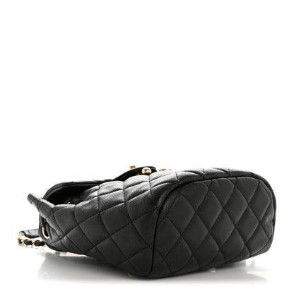 Chanel Caviar Quilted Mini Urban Spirit Backpack Black 4 of 13