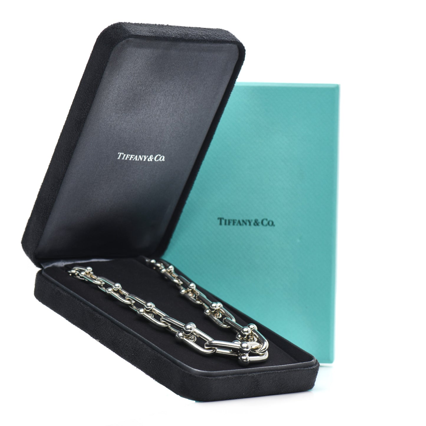 Sterling Silver HardWear Graduated Link Necklace