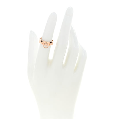 Hermes 18K Rose Gold PM Collier De Chien Ring 50 5.25 2 of 4