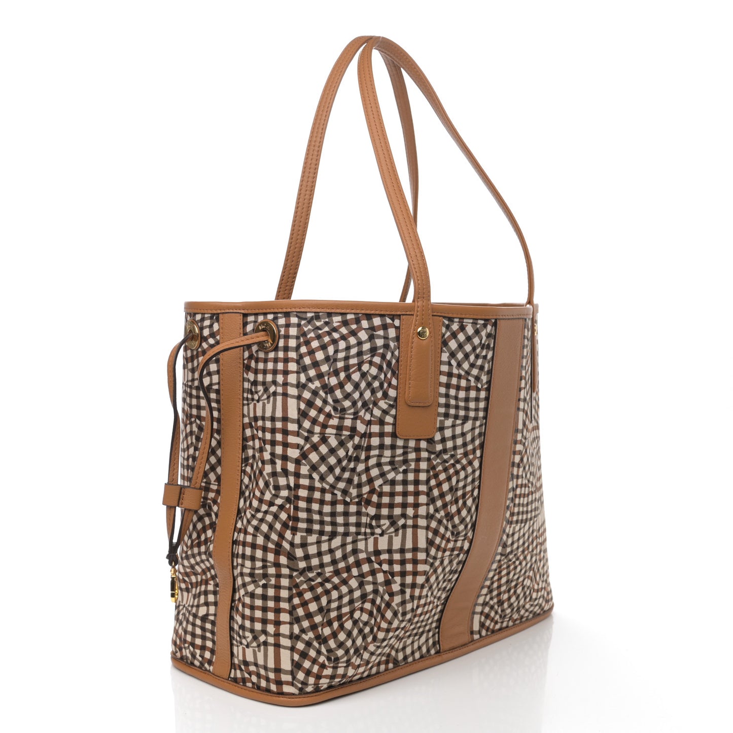 Visetos Large Liz Reversible Shopper Tote Cognac