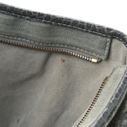 Louis Vuitton Denim Neo Cabby MM Grey 12 of 14