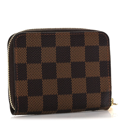 Louis Vuitton Damier Ebene Zippy Coin Purse 4 of 8