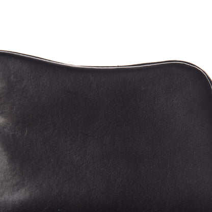 Chanel Lambskin Chevron Jumbo Leo Lion Flap Black 13 of 19