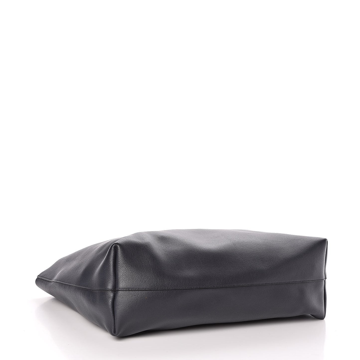 Calfskin Large Shopping Tote Navy