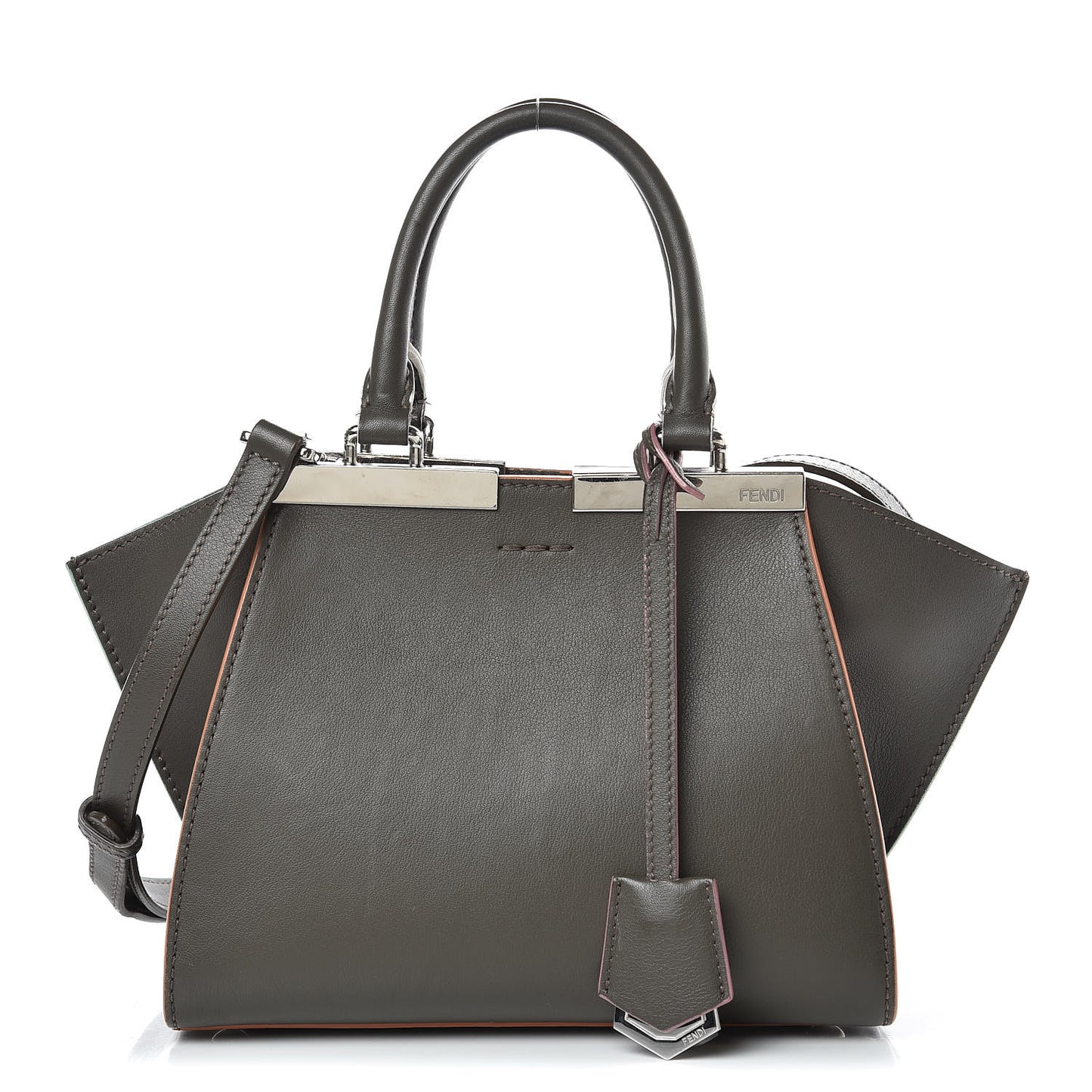 Vitello Dolce Mini 3jours Tote Carbone