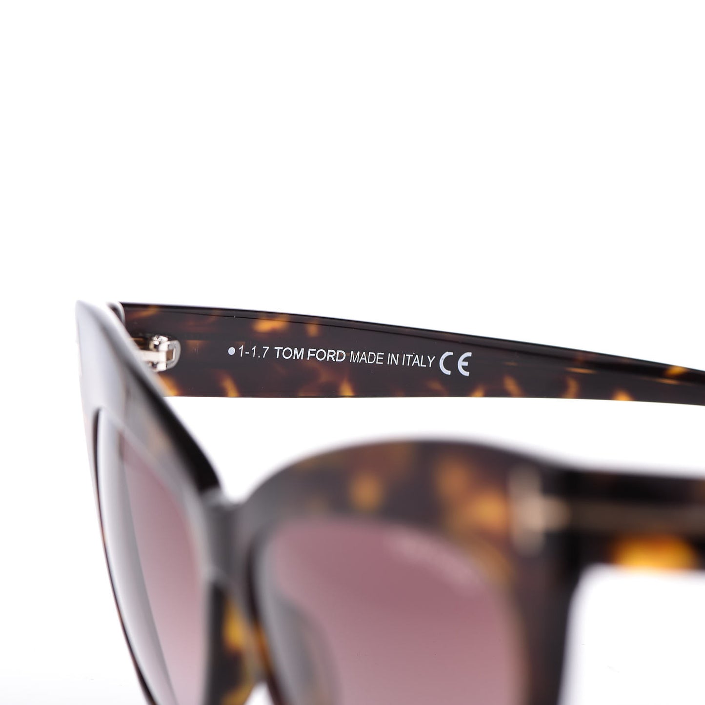 Nika Cat Eye Sunglasses TF523 Havana