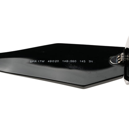 Prada Acetate Symbole Sunglasses SPR 17W Black 5 of 8