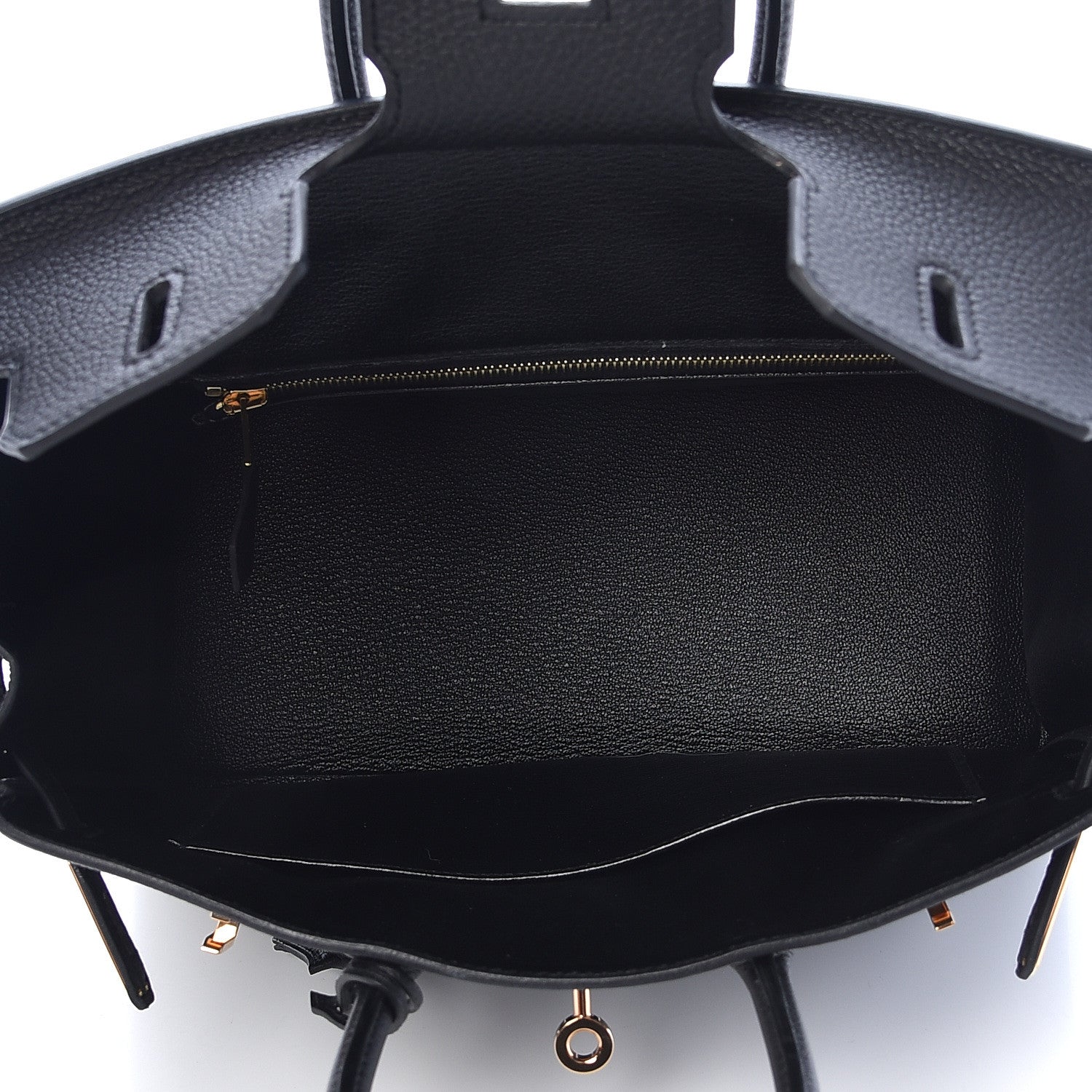 Hermes Togo Birkin 25 Black 7 of 34