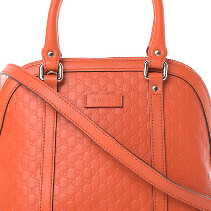 Gucci Microguccissima Mini Dome Bag Sun Orange 8 of 10