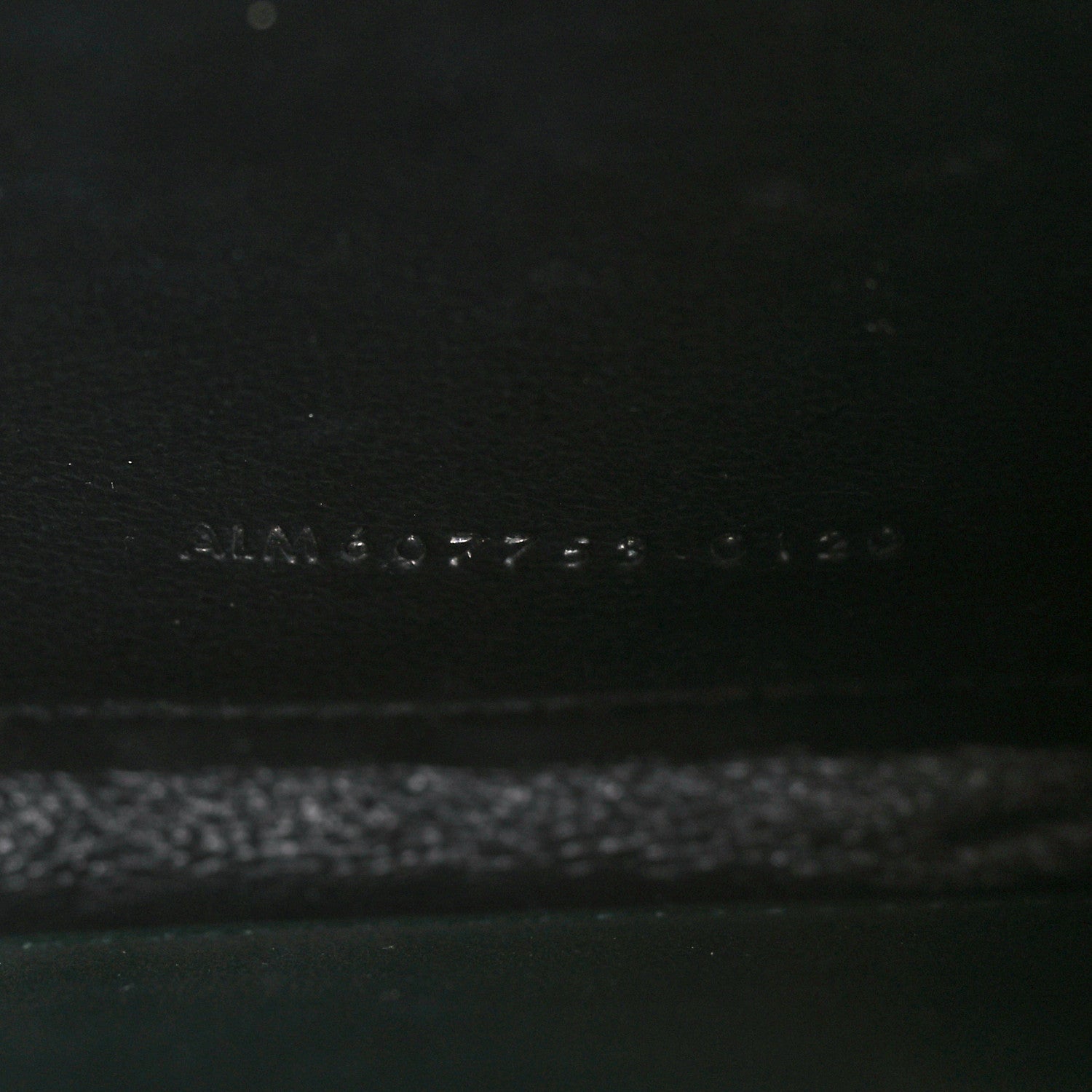 Saint Laurent Calfskin Crocodile Embossed Monogram Mini Uptown Crossbody Green 7 of 9
