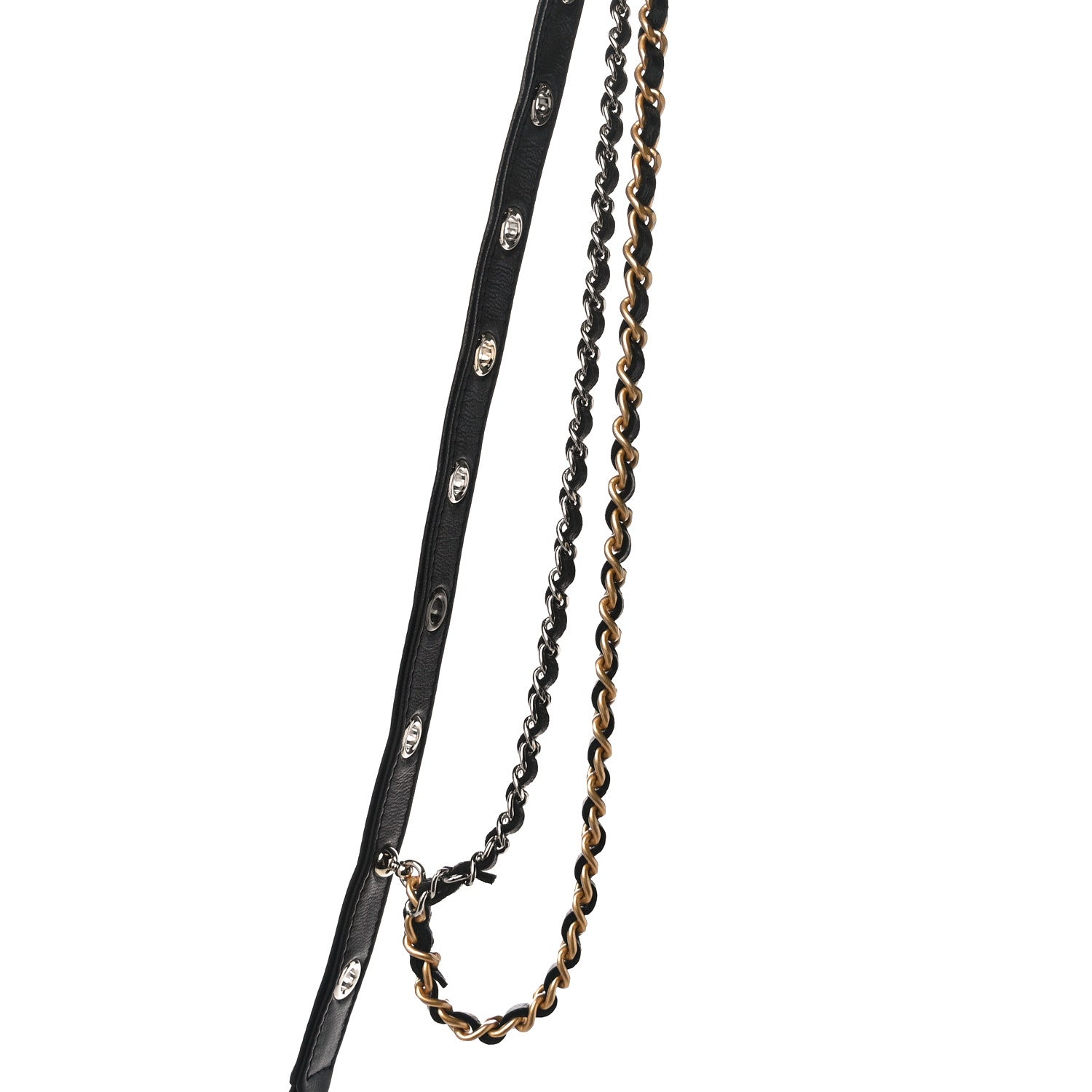 Chanel Goatskin Quilted Quilted Like A Wallet Wallet On Chain WOC Black 12 of 13