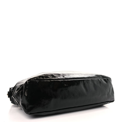 Gucci Dialux Medium Horsebit Chain Hobo Black 4 of 9