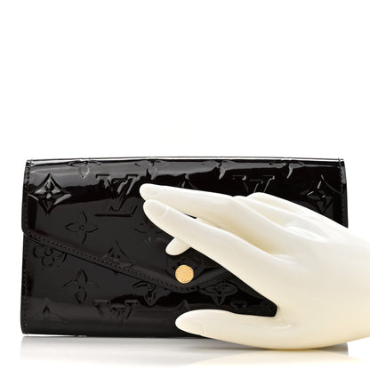 Louis Vuitton Vernis Sarah Wallet NM Amarante 2 of 7