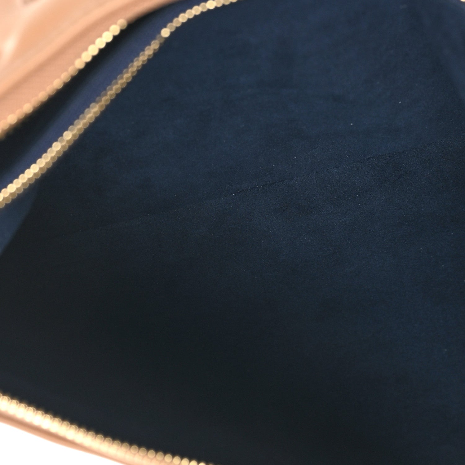 Louis Vuitton Lambskin Embossed Monogram Coussin PM Camel 5 of 9
