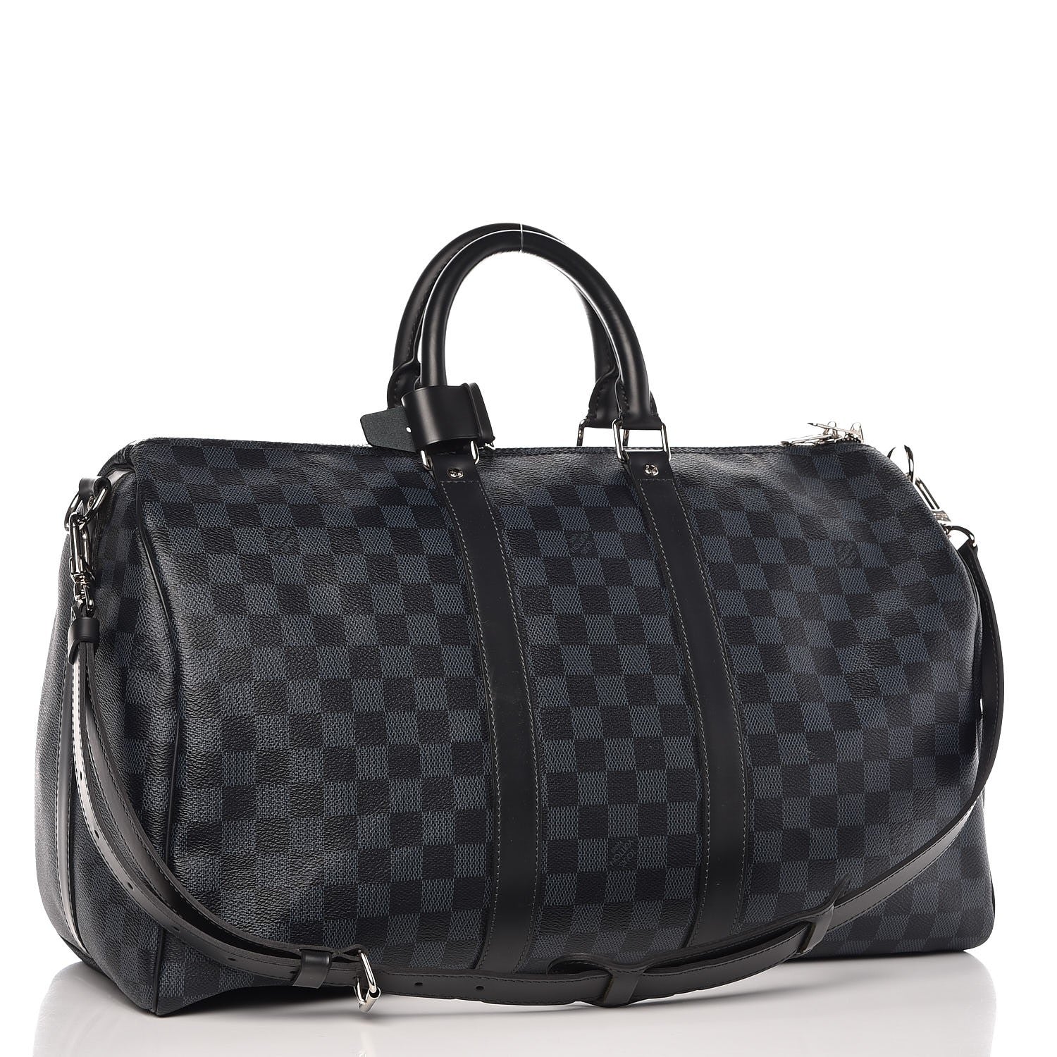 Louis Vuitton Damier Cobalt Keepall Bandouliere 45 3 of 8
