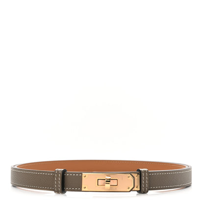 Hermes Epsom Kelly Belt Etoupe 1 of 6