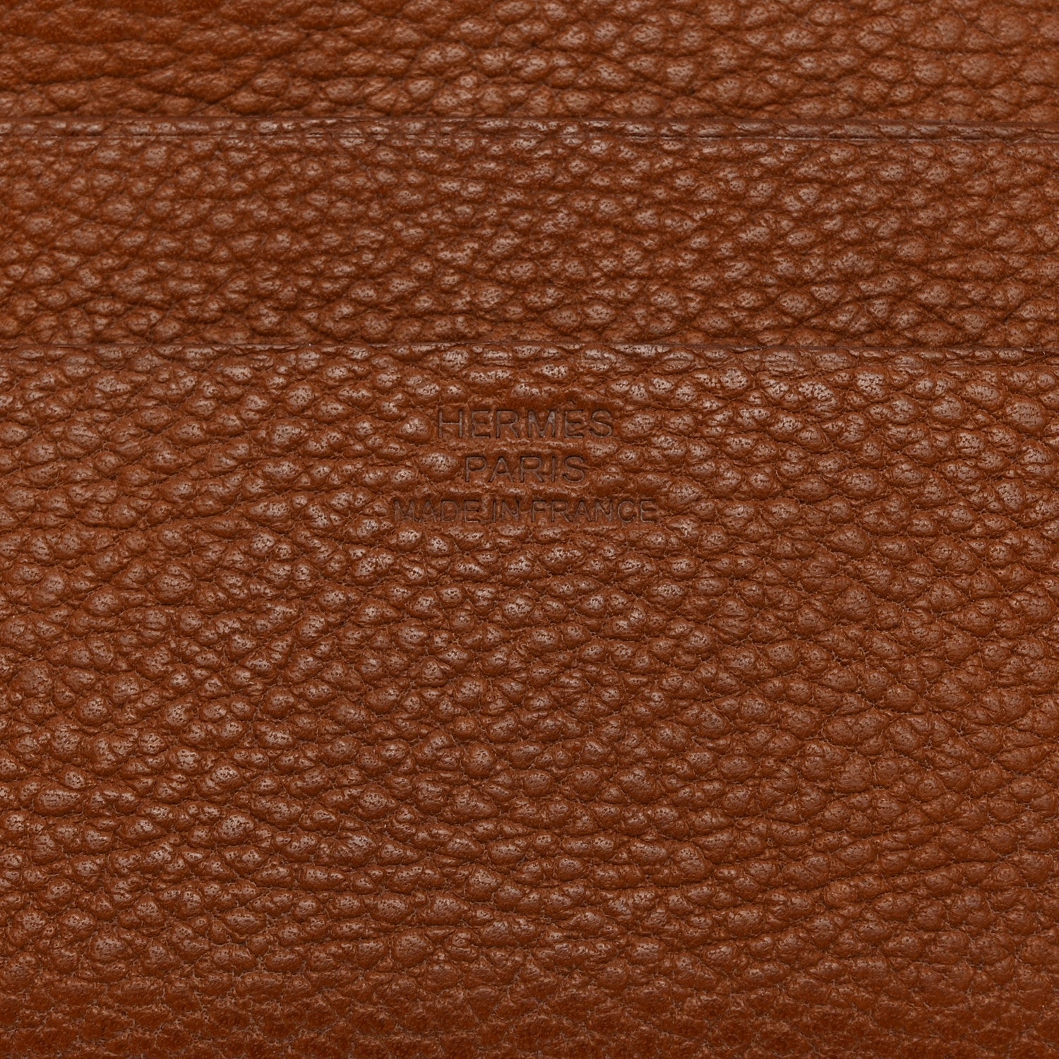 Hermes Barenia Faubourg City 3CC Card Holder Fauve 7 of 8