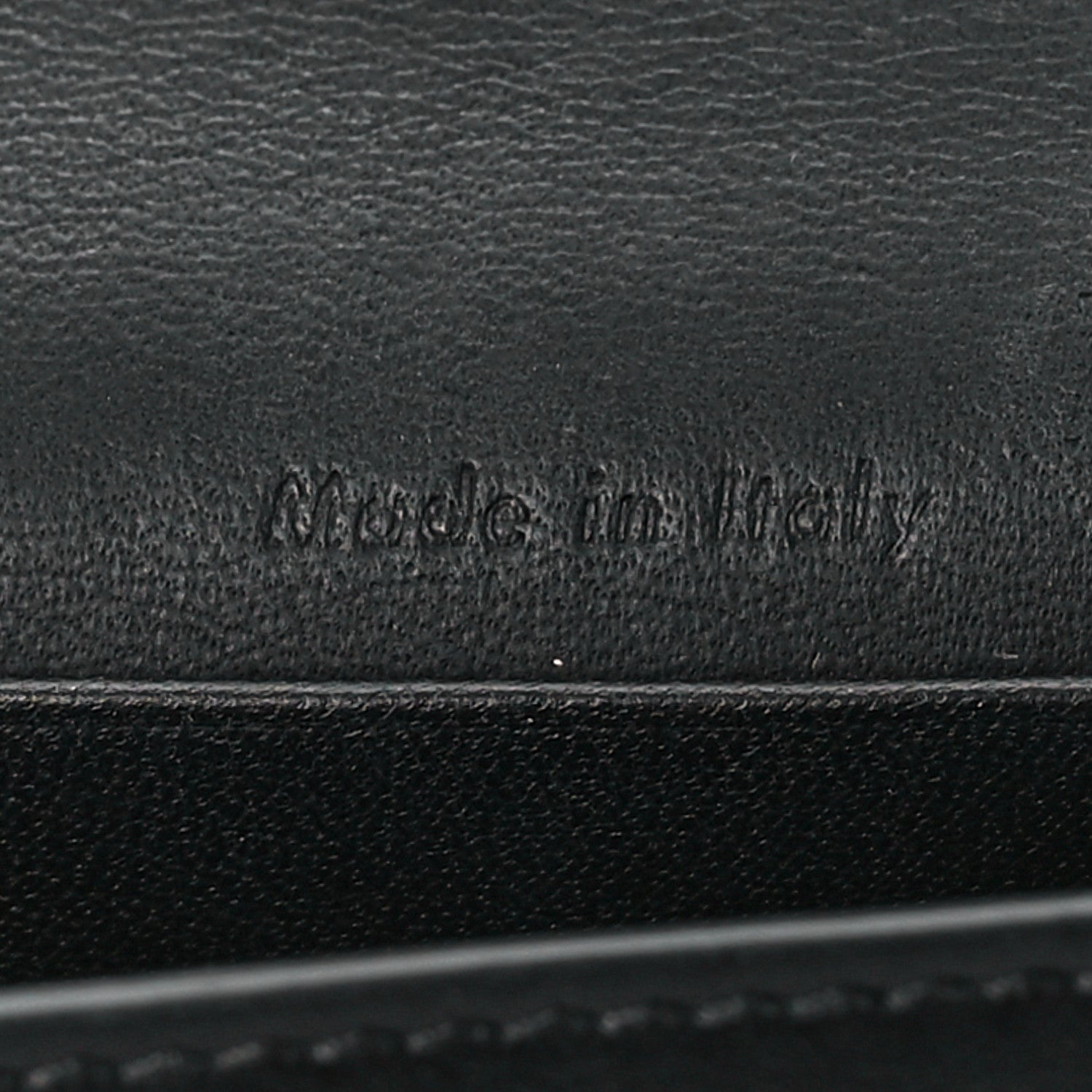 Celine Smooth Calfskin Pocket Card Holder Liquorice Black 6 of 8