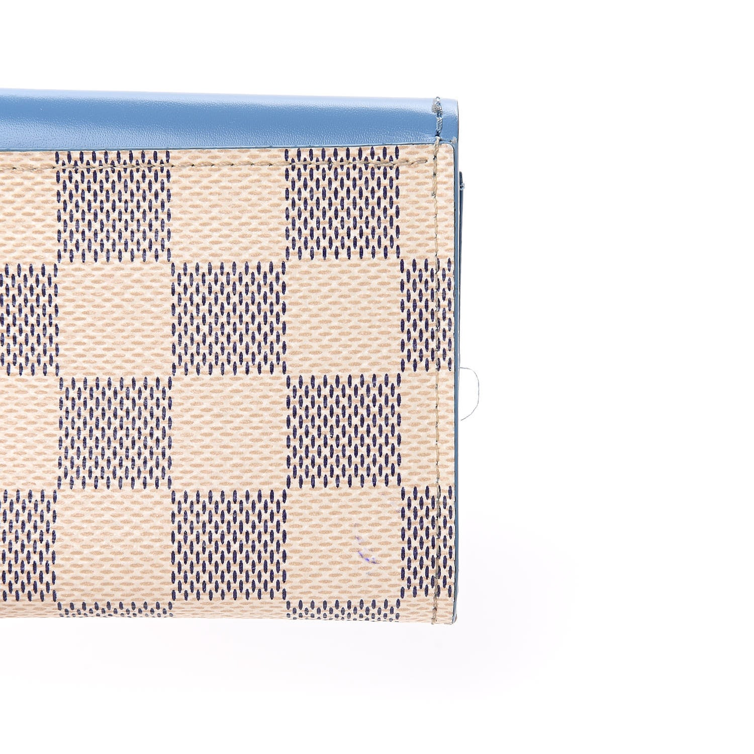 Louis Vuitton Damier Azur Zoe Wallet Bleuet 7 of 8