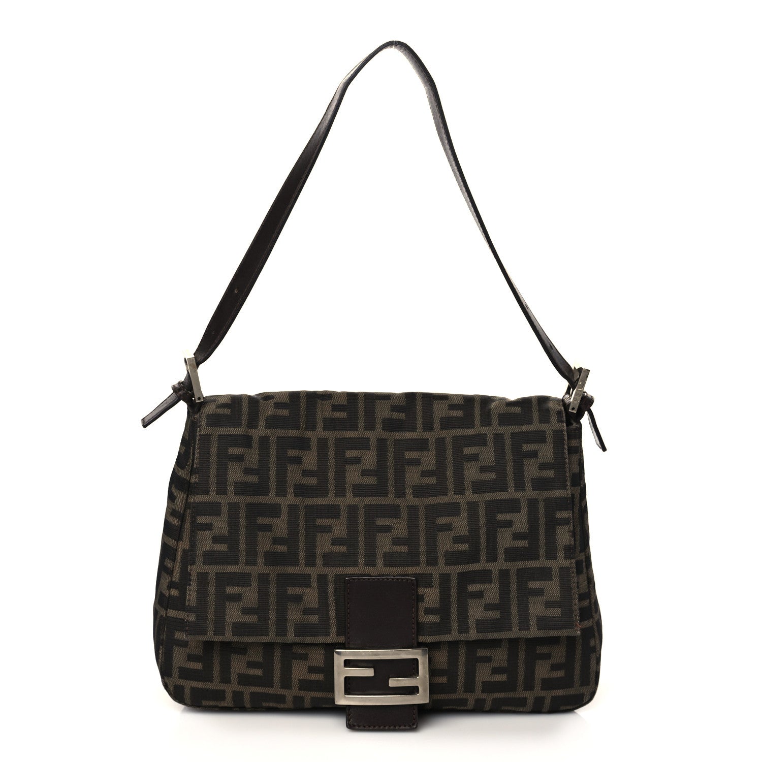Fendi Zucca Mama Baguette Tobacco 1 of 6