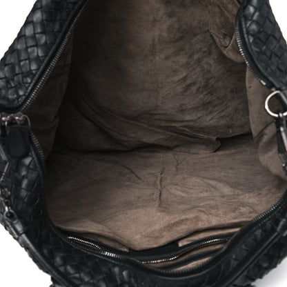 Bottega Veneta Nappa Intrecciato Maxi Convertible Tote Black 4 of 12