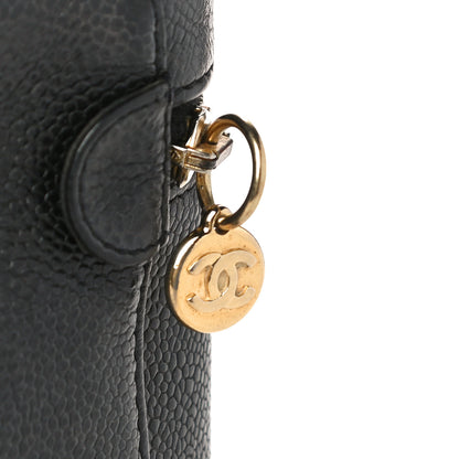 Chanel Caviar Vanity Cosmetic Case Black 8 of 21