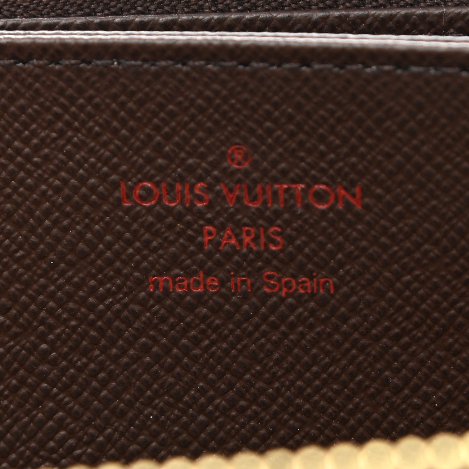 Louis Vuitton Damier Ebene Zippy Wallet 6 of 7