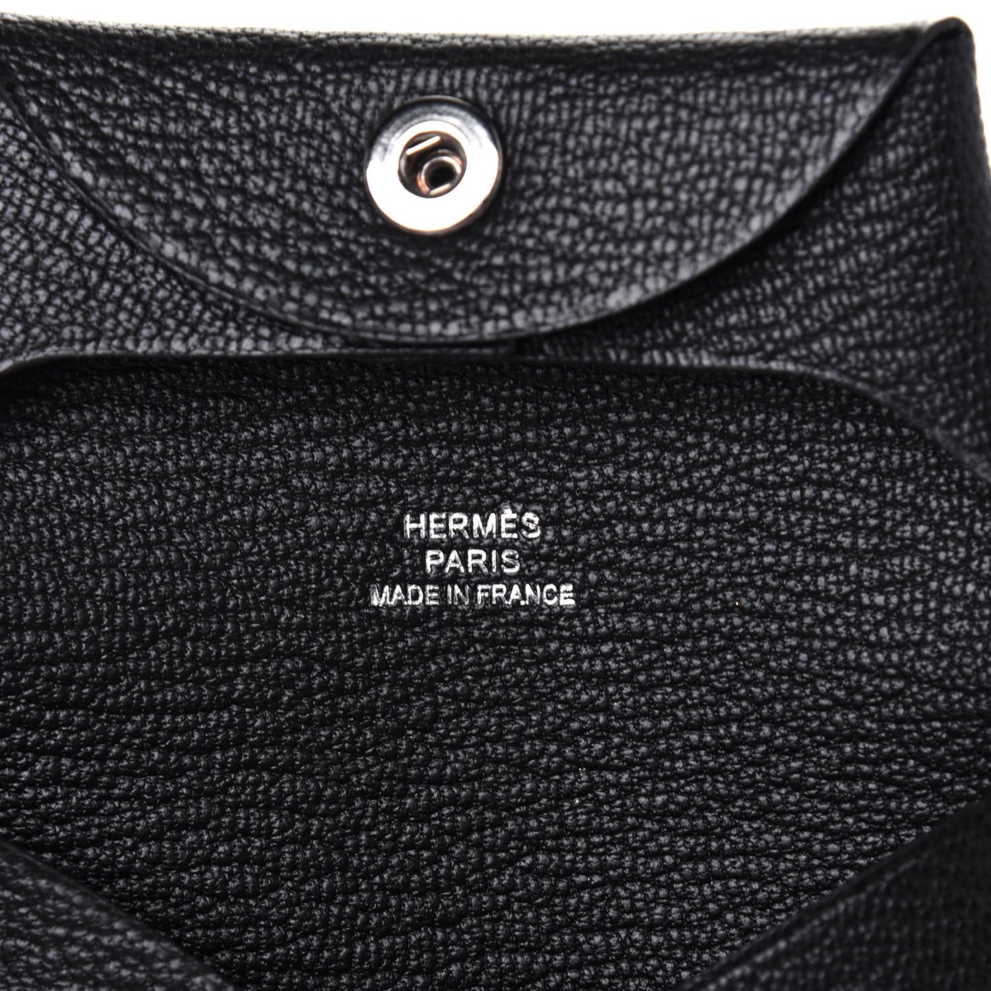 Chevre Mysore Bastia Coin Purse Black