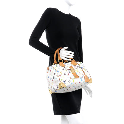 Louis Vuitton Monogram Multicolor Speedy 30 White 2 of 9