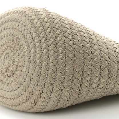 Balenciaga Nylon Lambskin Woven Small Ibiza Basket Kaki 10 of 13