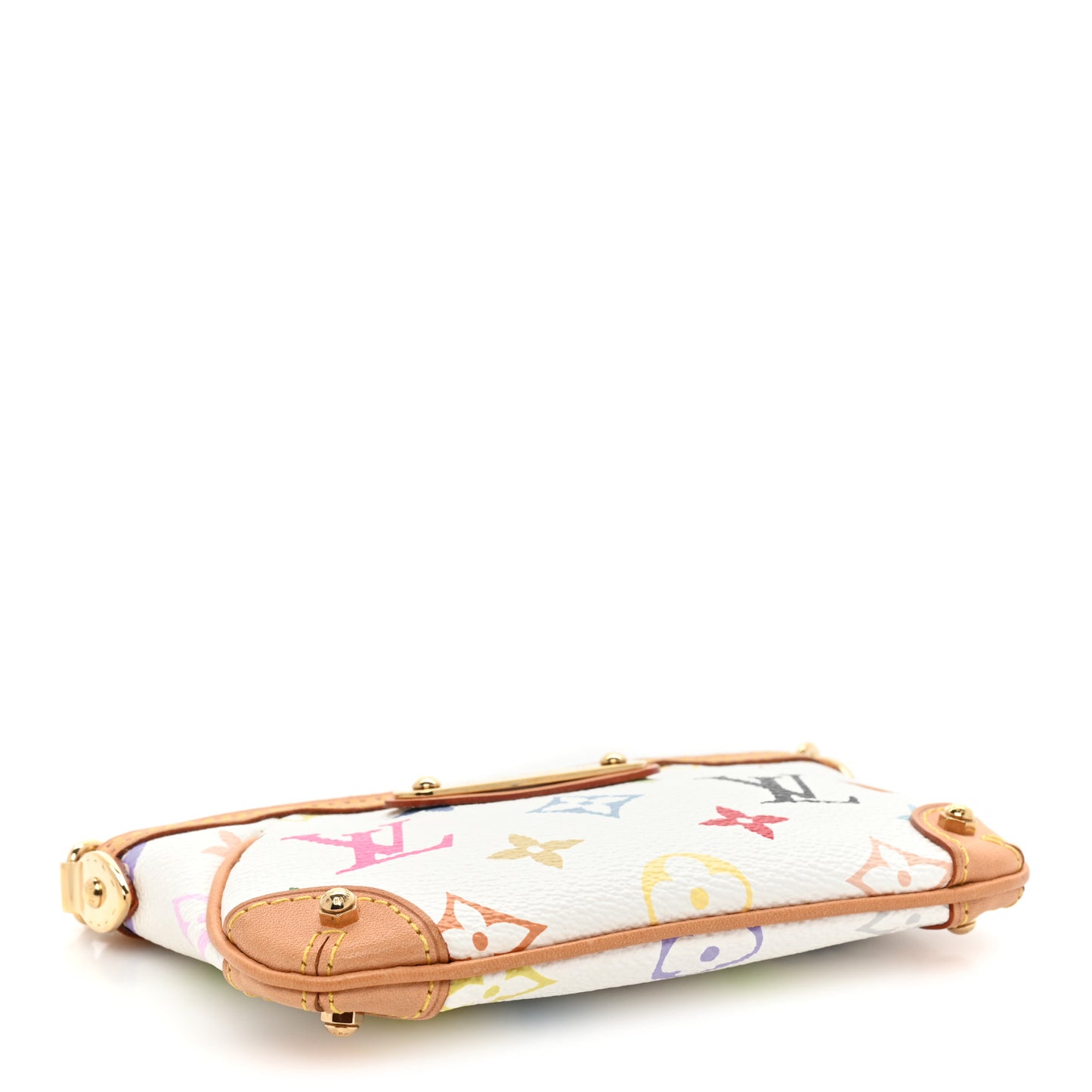 Monogram Multicolor Pochette Milla PM White