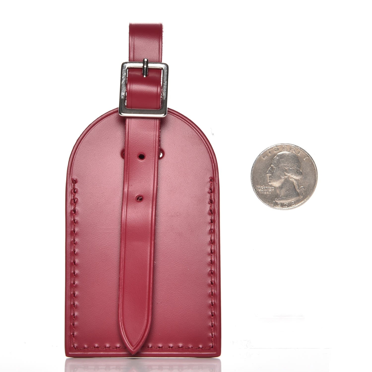 Louis Vuitton Calfskin Luggage Tag Fuschia 2 of 4