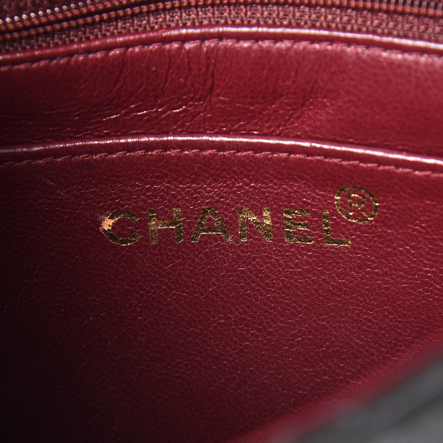 Chanel Lambskin Quilted Mini Square Flap Brown 6 of 8