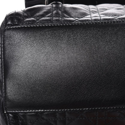 Christian Dior Lambskin Cannage Large Stardust Backpack Black 10 of 13