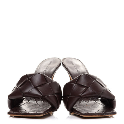 Bottega Veneta Nappa Maxi Intrecciato Lido Mule Sandals 41 Fondant 2 of 13