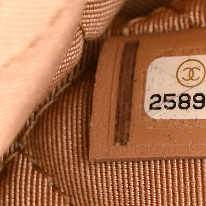 Chanel Caviar Quilted Medium Golden Class Pouch Beige 7 of 10