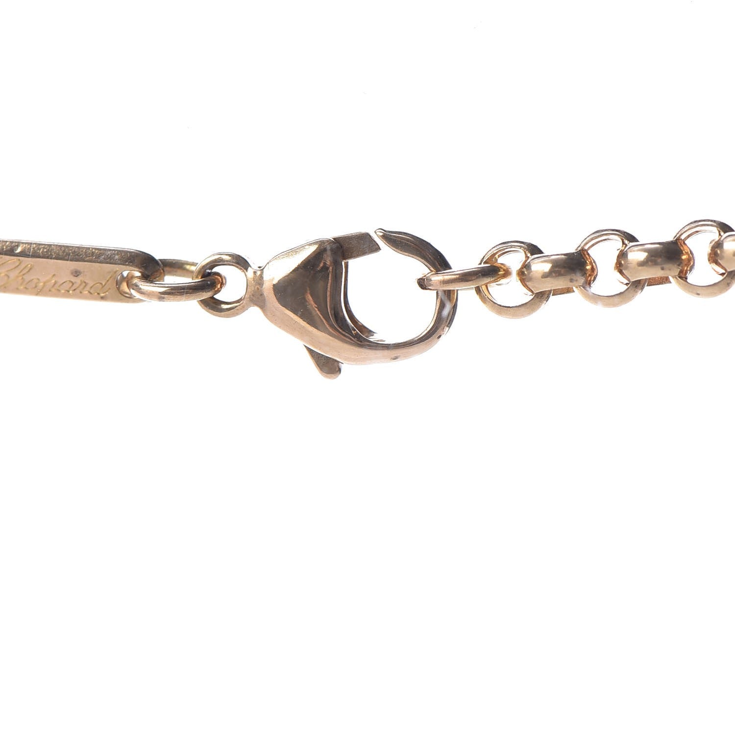 Chopard 18K Yellow Gold Happy Diamonds Pendant Necklace 6 of 7