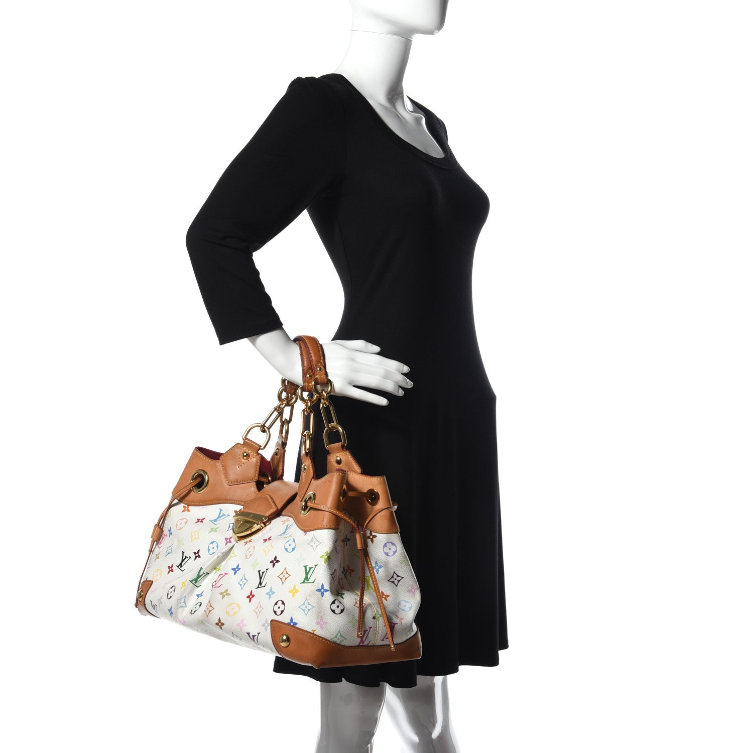 Louis Vuitton Monogram Multicolor Ursula White 2 of 11