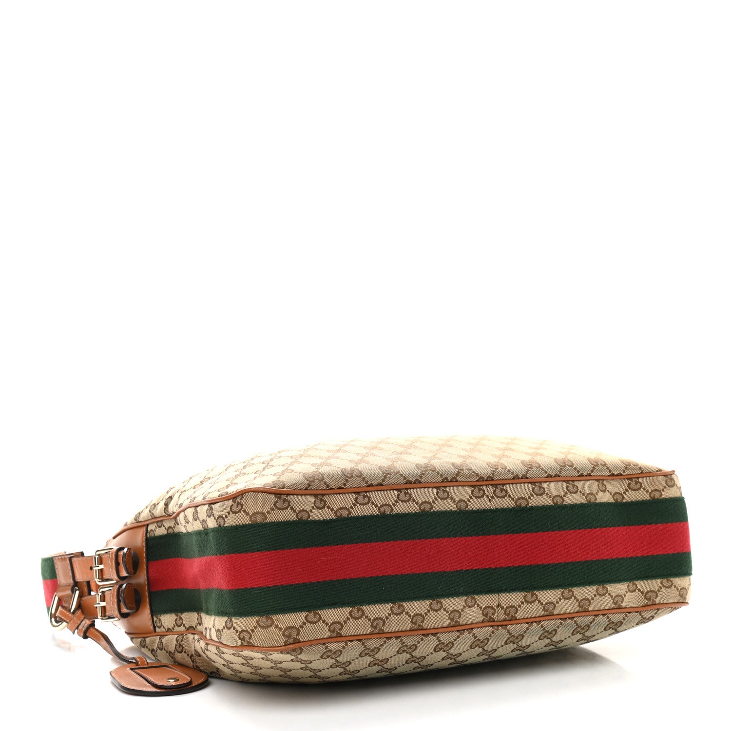 Gucci Monogram Medium Heritage Shoulder Bag Light Tobacco 1 of 11
