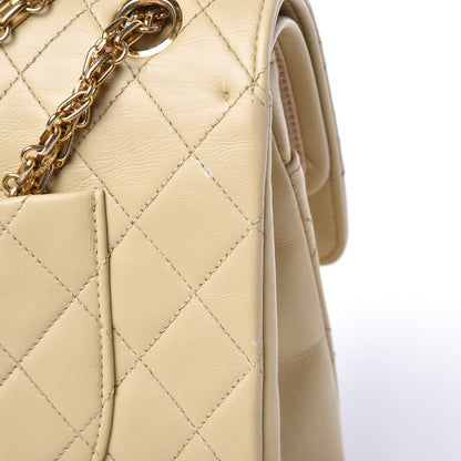 Chanel Lambskin Quilted Medium Bijoux Chain Double Flap Beige Clair 17 of 17