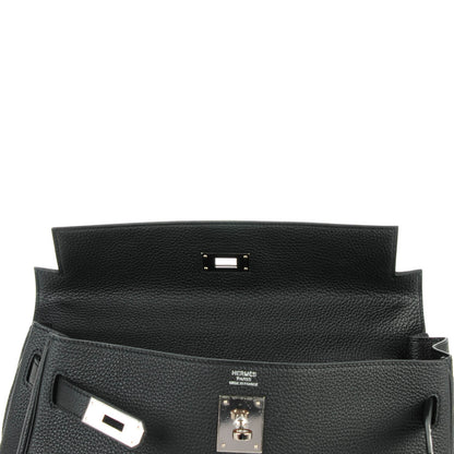 Hermes Togo Kelly Retourne 32 Black 16 of 22