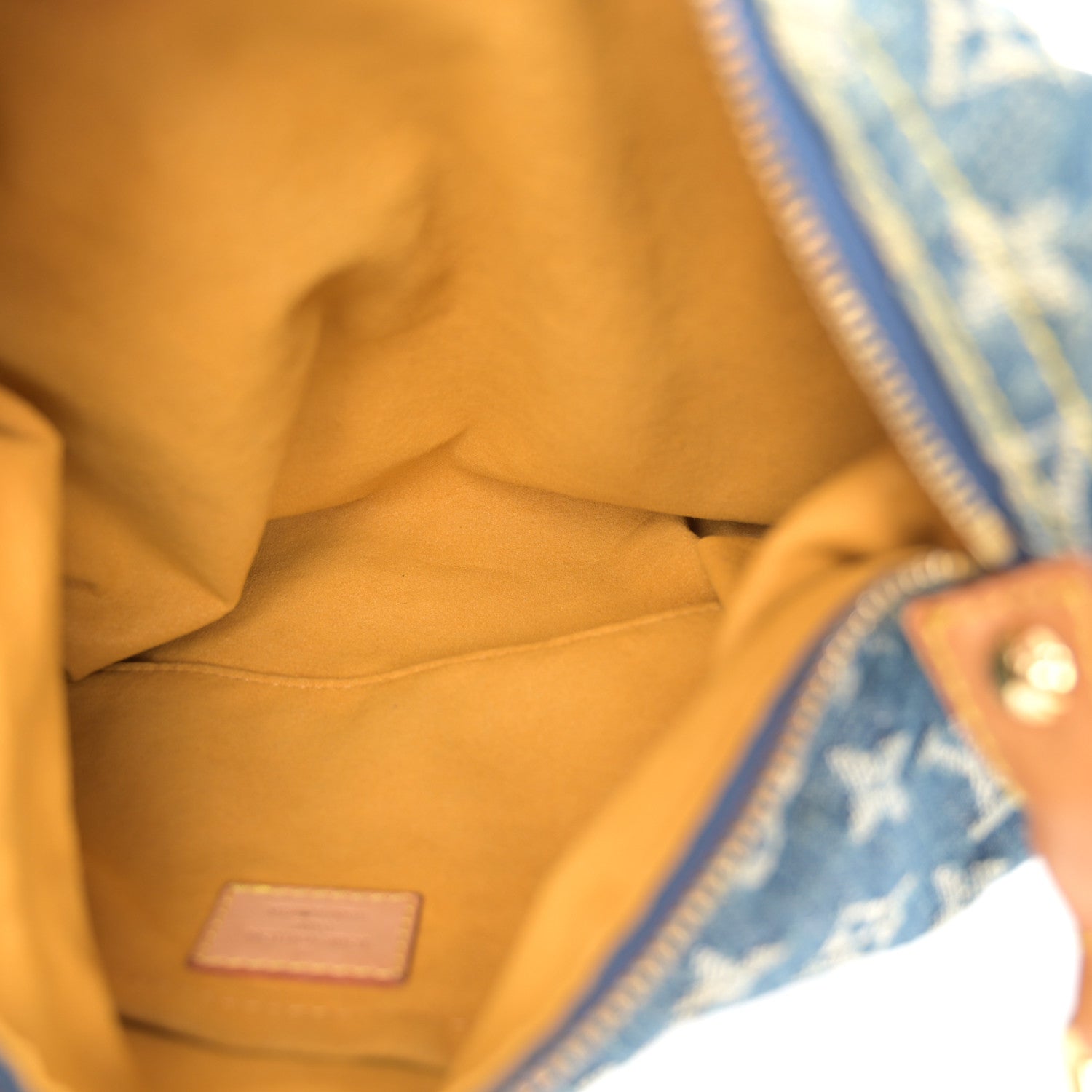 Louis Vuitton Monogram Denim Baggy PM Blue 5 of 10