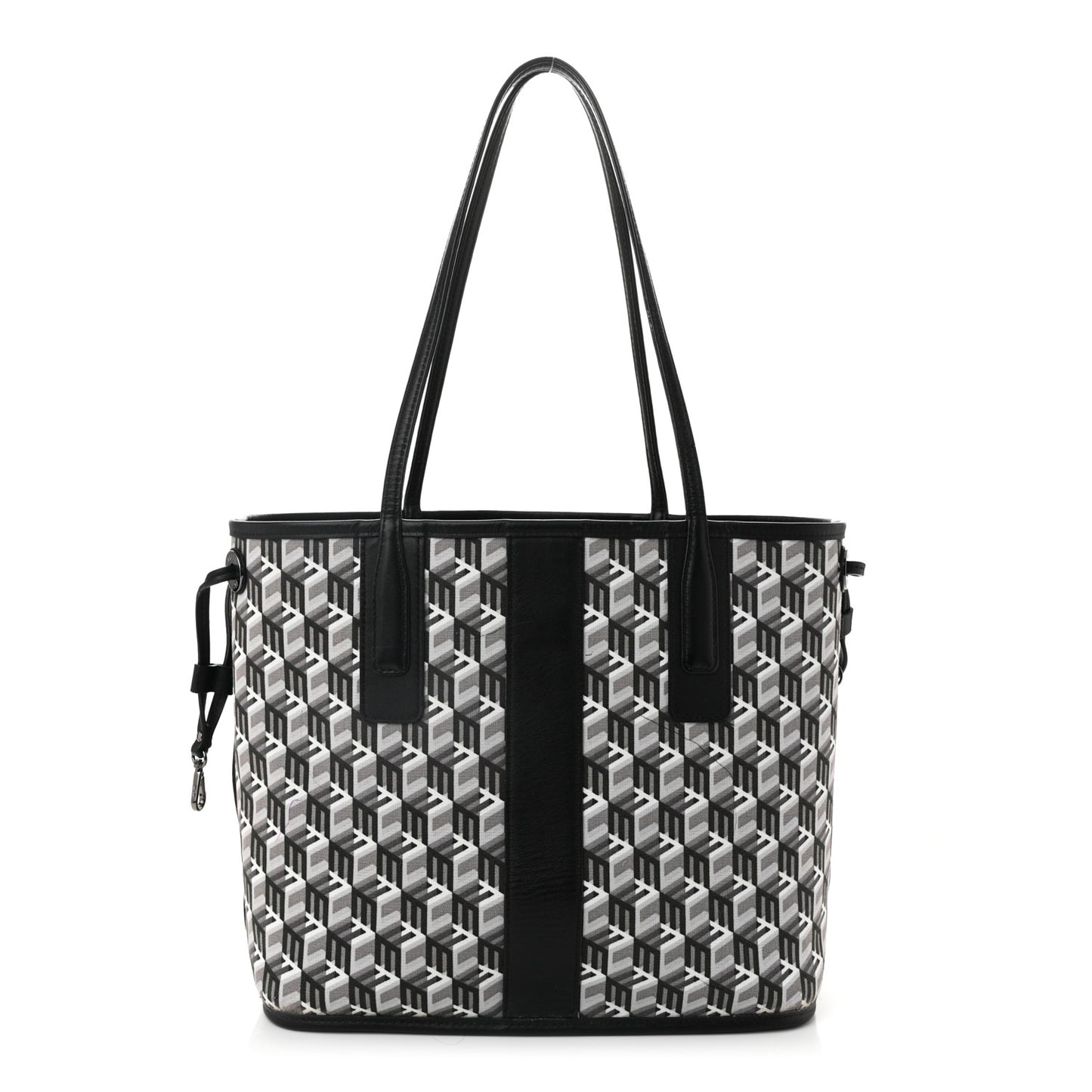 Visetos Small Liz Reversible Shopper Tote Black