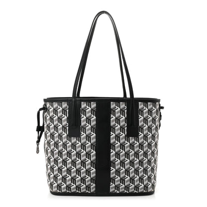 MCM Visetos Small Liz Reversible Shopper Tote Black 1 of 17