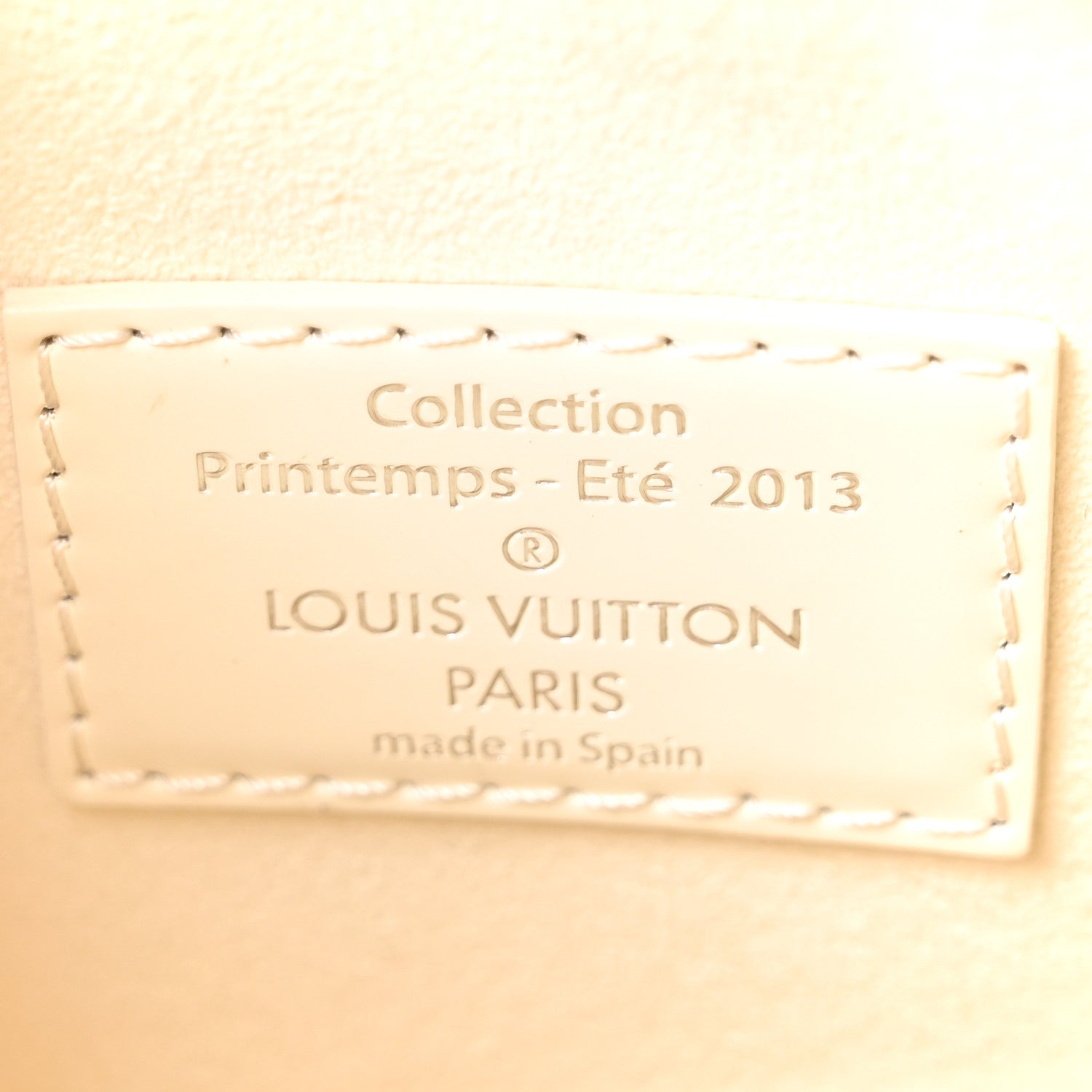 Louis Vuitton Damier Facette Speedy Cube MM Creme 1855383