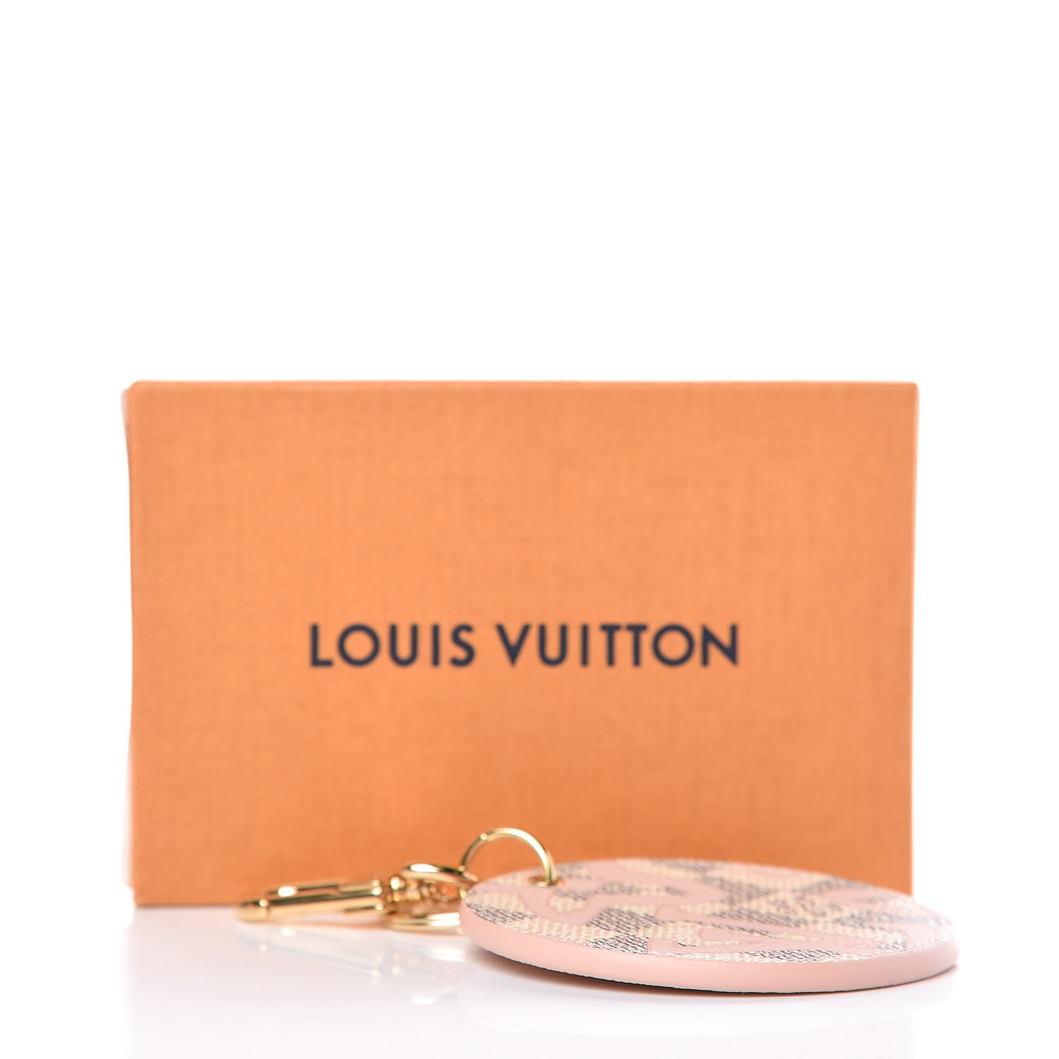Louis Vuitton Damier Azur Tahitienne Bag Charm Key Ring 3 of 3