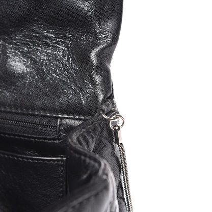 Chanel Iridescent Lambskin Quilted Snake Chain 2.55 Reissue Flap Black 11 of 13