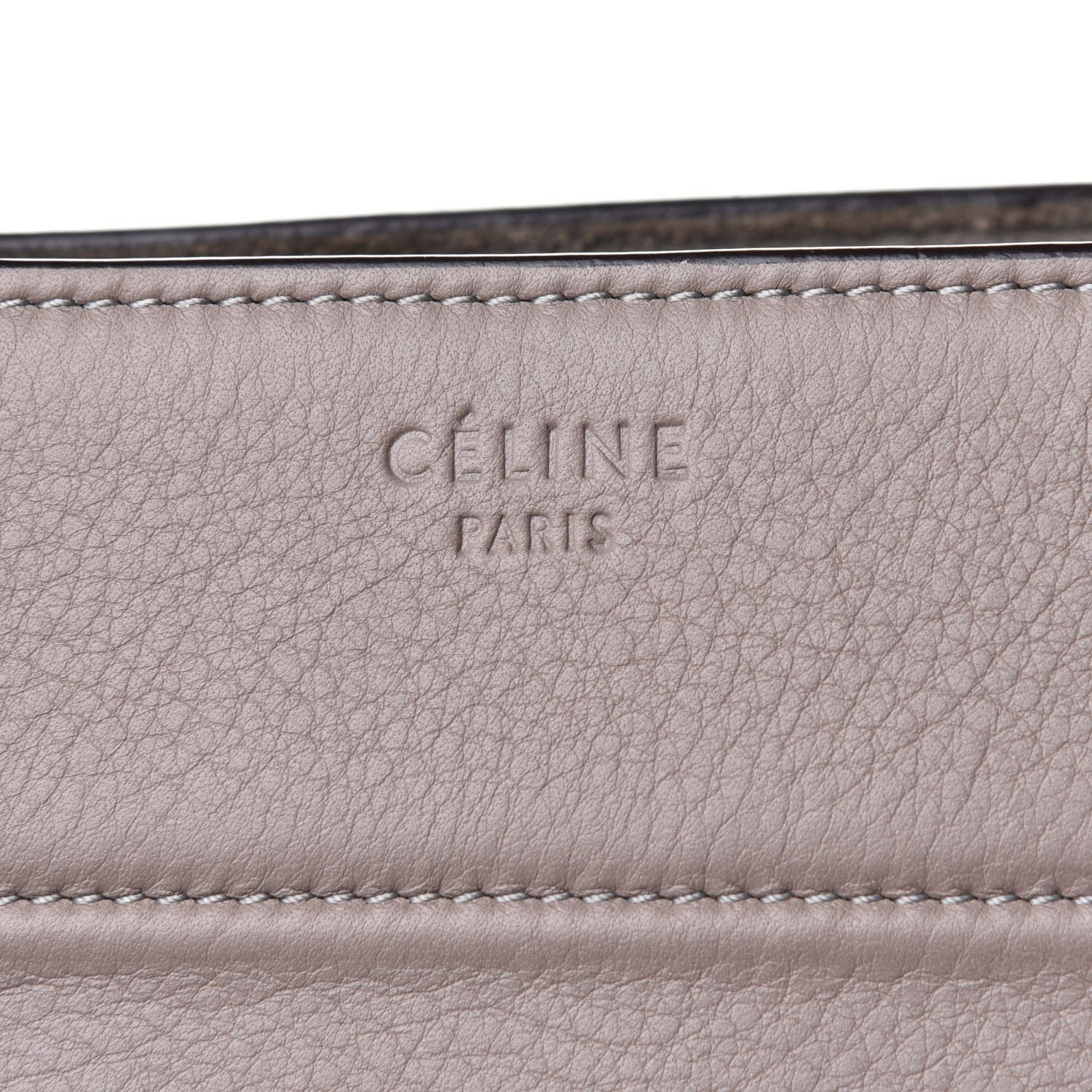 Celine Supple Calfskin Medium Phantom Luggage Grey 11 of 12