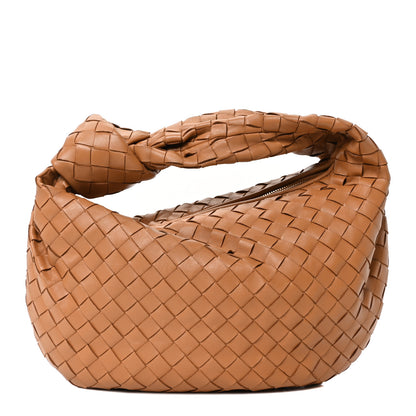 Bottega Veneta Nappa Intrecciato Teen Jodie Hobo Caramel 1 of 10