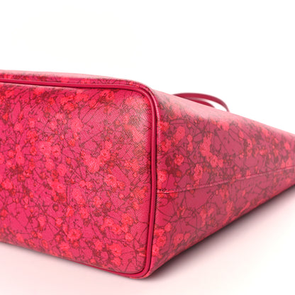 Givenchy Textured Coated Canvas Floral Print Large Antigona Tote Pink 9 of 9